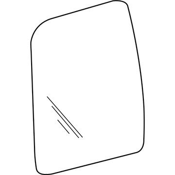 Jeep 55235920AD Quarter Glass