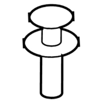 Dodge 6504521 Grille Retainer