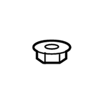 Jeep 6104719AA Knuckle Lock Nut
