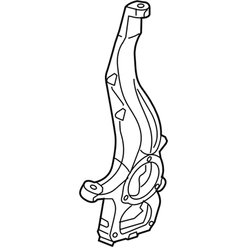 Jeep 68022629AD Knuckle - Front