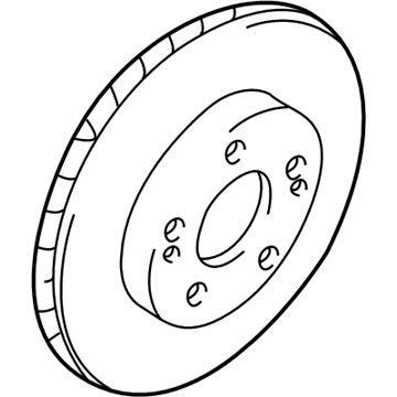 1994 Dodge Stealth Brake Disc - MB928319