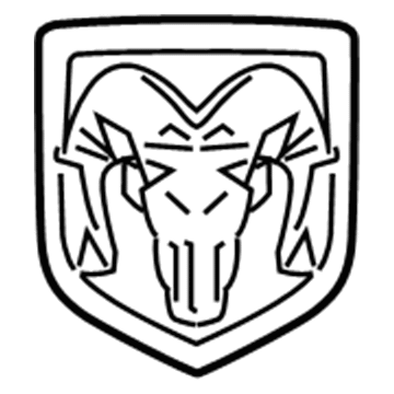 Ram 68169766AA Emblem
