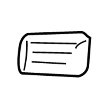 Dodge 5124329AB Air Bag Label