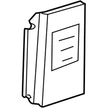 Dodge 5104153AA Fuel Label