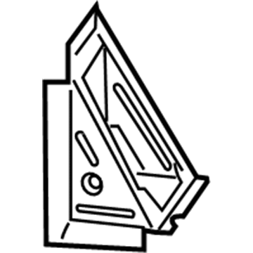 Ram 68158917AC Pillar Reinforcement