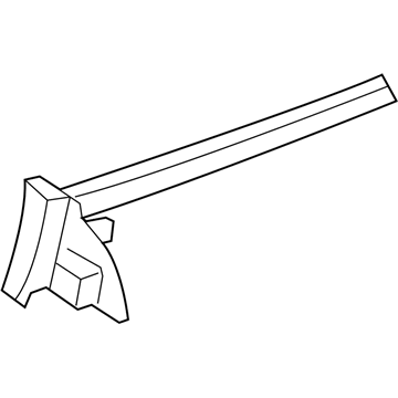 Chrysler 5076138AF Inner Weatherstrip