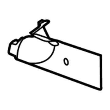 Dodge UR52DX9AA Cowl Side Panel