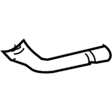 Ram 55398621AG Filler Tube