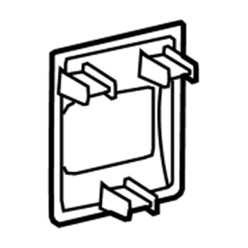 Mopar 1JR73DX9AA Inverter Bezel Mopar 1JR73DX9AA Inverter Bezel