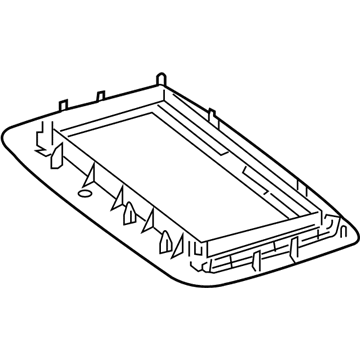 Dodge 68018827AA Trim-Sunroof Opening