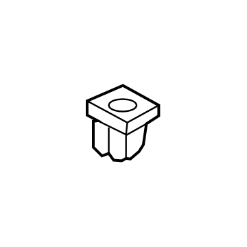 Ram 6509432AA Roof Lamp Lens Nut