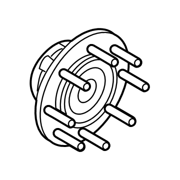 Ram 2500 Wheel Hub - 68292887AA