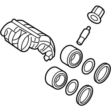 2020 Ram 2500 Brake Caliper - 68453092AB