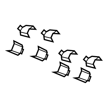 Ram 68461586AB Caliper Slide