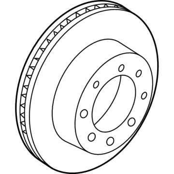 Dodge Ram 3500 Brake Disc - 68414882AB