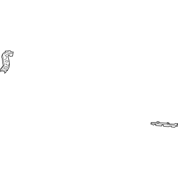 Mopar 68247398AA Side Retainer, Front Driver Side