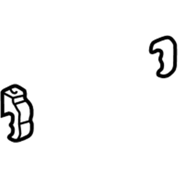 Jeep 4815987AB Oil Cooler Tube Clip