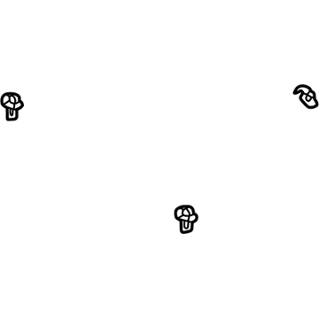 Jeep 52079632AA Oil Cooler Tube Clamp