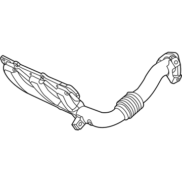 Ram 68483337AA Exhaust Manifold