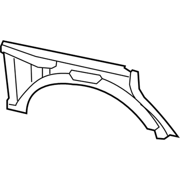 Jeep 55395774AF Inner Quarter Panel