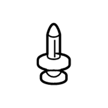 Jeep 4806334AA Bumper Cover Fastener