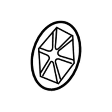 Jeep 6505049AA Tow Hook Retainer Nut