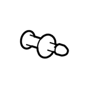 Jeep 6104902AA Bumper Cover Rivet