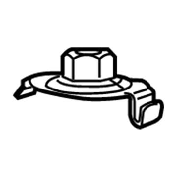 Jeep 5116360AB Tow Hook Plate