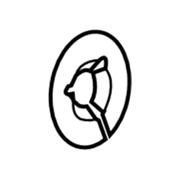 Jeep 6036169AA Tow Hook Nut