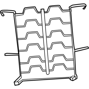 Mopar 68666000AA Lumbar - Support 68666000AA Mopar Lumbar - Support Illustration 1 of 1