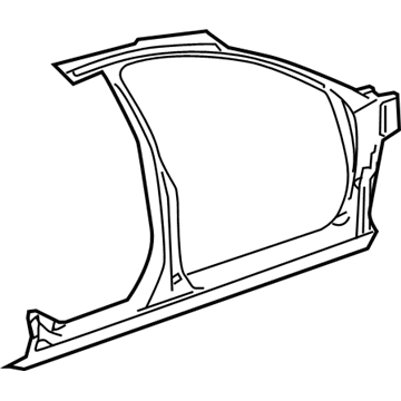 Dodge 5073256AF Housing Pillar & Rocker