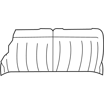 Dodge ZE101D5AA Seat Back Cover