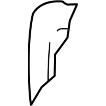 Dodge ZD981D5AA Seat Back Assembly