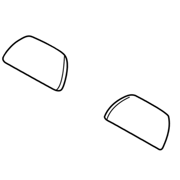 Mopar ZJ171J3AA Headrest, Rear Center