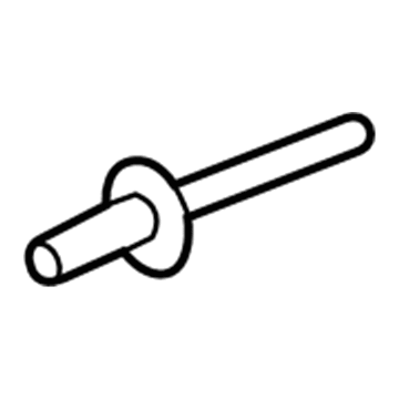 Ram 6509719AA Side Bracket Rivet