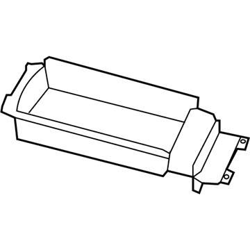 Mopar 1UU62DX9AB Storage Tray, Center