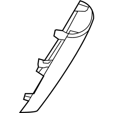 Mopar 1UU39DX9AA Rear Cover, Black