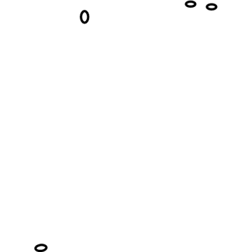 Mopar 4796564 O-Ring, Red