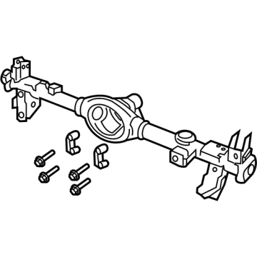 Mopar 68472646AA Axle Housing, Rear