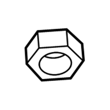 Ram 6502979 Transmission Mount Bracket Nut