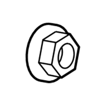 Ram 6508689AA Front Insulator Nut