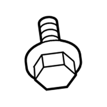 Ram 6102400AA Transmission Mount Bracket Bolt