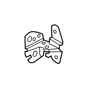 Ram 68421704AA Lower Hinge