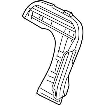 Dodge MR378055 Seat Back Frame