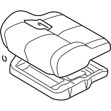 2005 Dodge Stratus Seat Cushion - MR958980YA