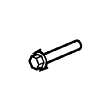 Chrysler 6101984 Crankshaft Pulley Bolt