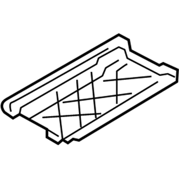 Dodge 5126334AA Baffle Plate