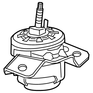 Jeep Gladiator Motor And Transmission Mount - 68620587AB