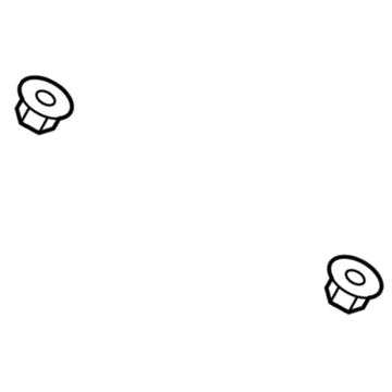 Jeep 6510210AA Transmission Mount Nut