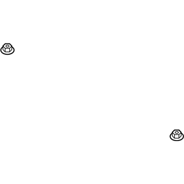 Jeep 6512602AA Motor Mount Nut